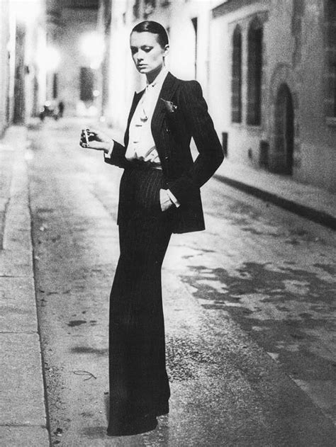 smoking femme ysl|YSL first tuxedo.